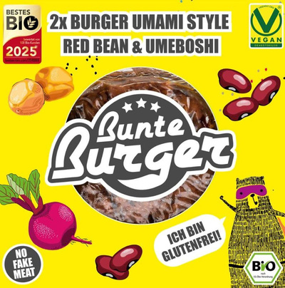 Produktfoto zu Red Bean Umami-Style Burger