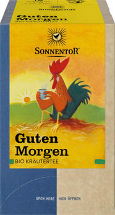 Produktfoto zu Guten Morgen Kräutertee im Teebeutel