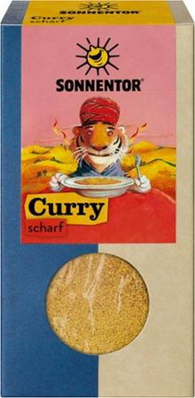 Produktfoto zu Gewürz, Curry scharf, 50g