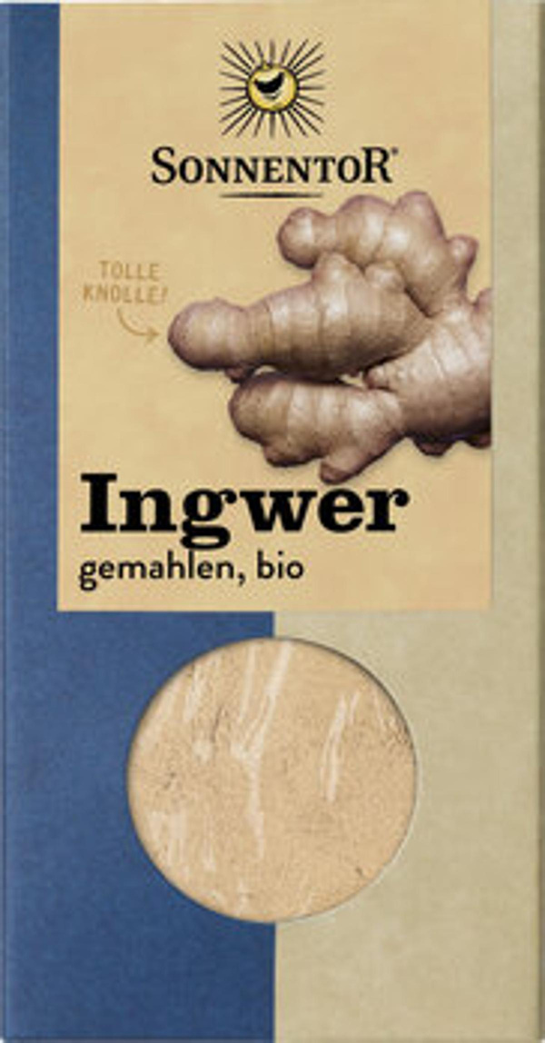 Produktfoto zu Gewürz, Ingwer gemahlen, 30g