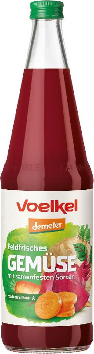Produktfoto zu Saft, Gemüsesaft, feldfrisch