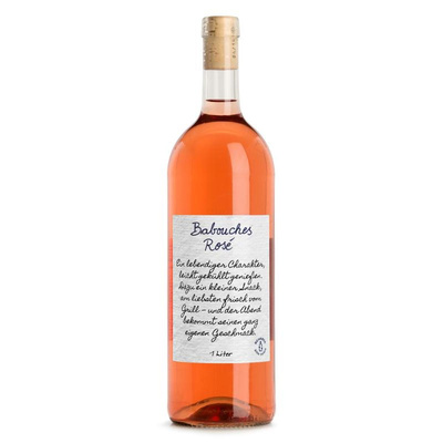 Produktfoto zu Babouches, rosé, 1l trocken