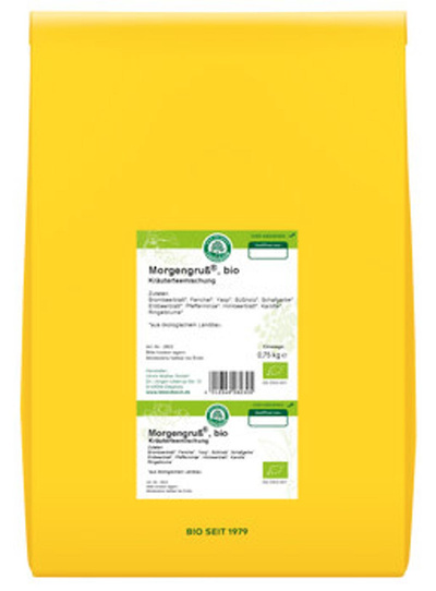 Produktfoto zu Morgengruss Kräutertee, 0,75 kg Pack