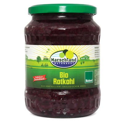 Produktfoto zu Rotkohl im Glas, 680g
