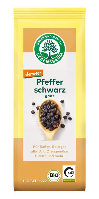 Produktfoto zu Gewürz, Pfeffer schwarz ganz