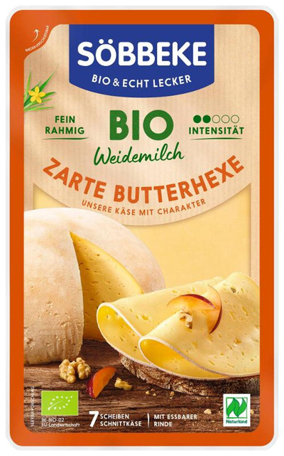 Produktfoto zu Zarte Butterhexe Käsescheiben