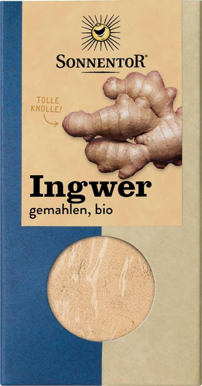 Produktfoto zu Gewürz, Ingwer gemahlen, 30g