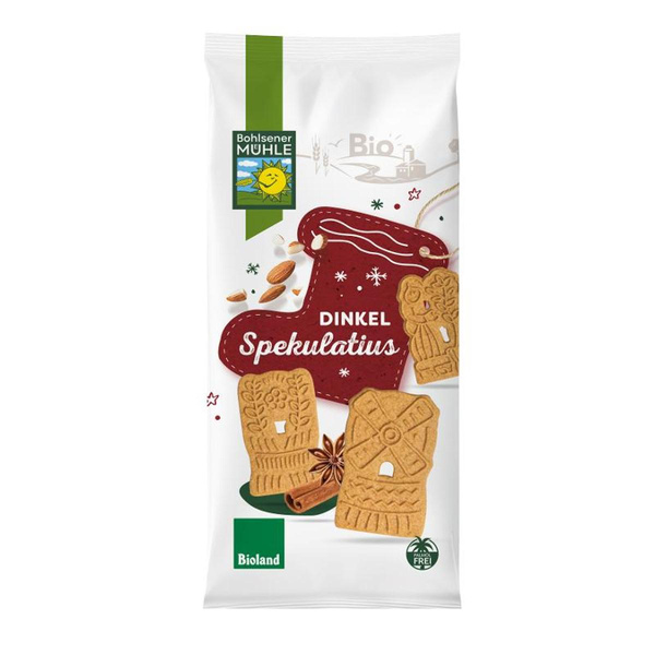 Produktfoto zu Dinkel Mandel Spekulatius