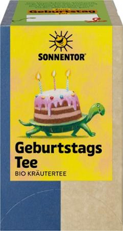 Produktfoto zu Geburtstagstee im Teebeutel