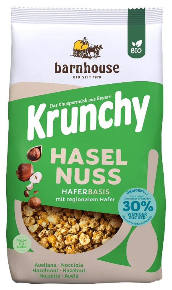 Produktfoto zu Krunchy Haselnuss, 500g