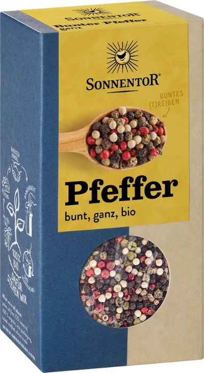 Produktfoto zu Gewürz, bunter Pfeffer, ganz