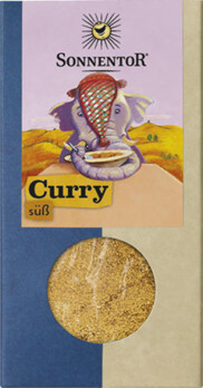 Produktfoto zu Gewürz, Curry süß, 50g