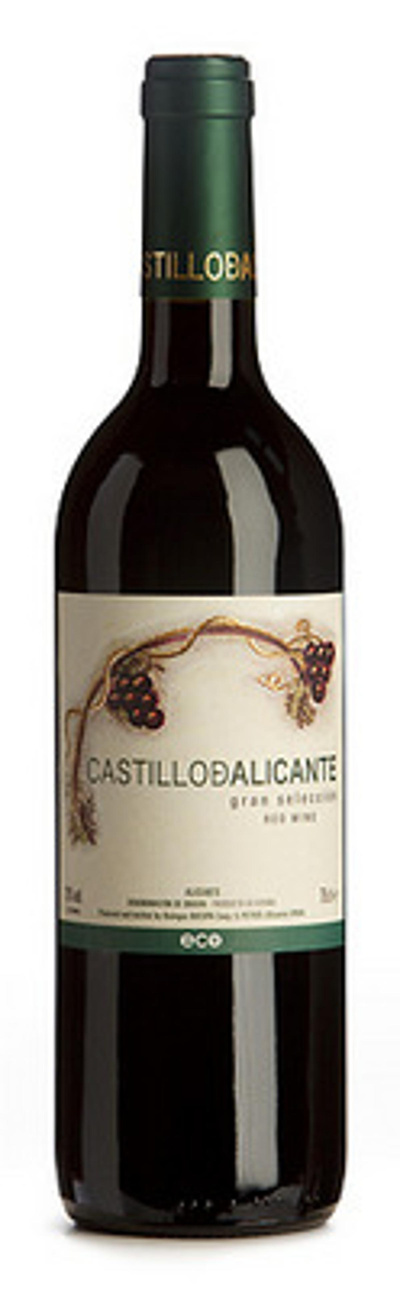 Produktfoto zu Castillo d Alicante, rot 0,75l