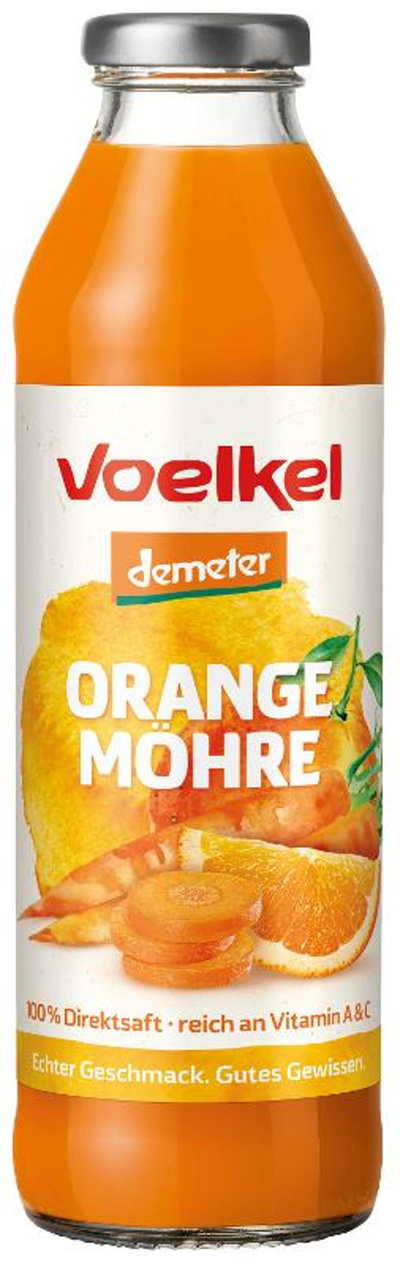 Produktfoto zu Orange Möhre Direktsaft 0,5l