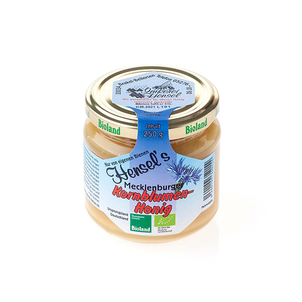 Produktfoto zu Kornblumenhonig, 250 g