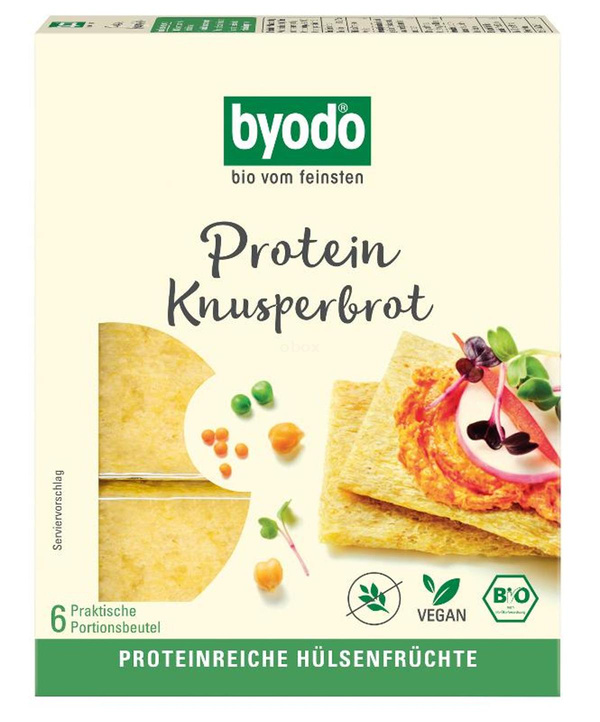 Produktfoto zu Protein Knusperbrot byodo