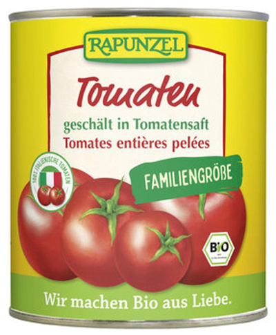 Produktfoto zu Tomaten in der Dose 800g, geschält