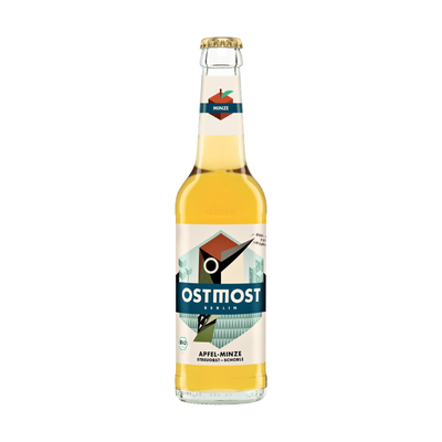 Produktfoto zu Apfel-Minze Schorle 0,33l