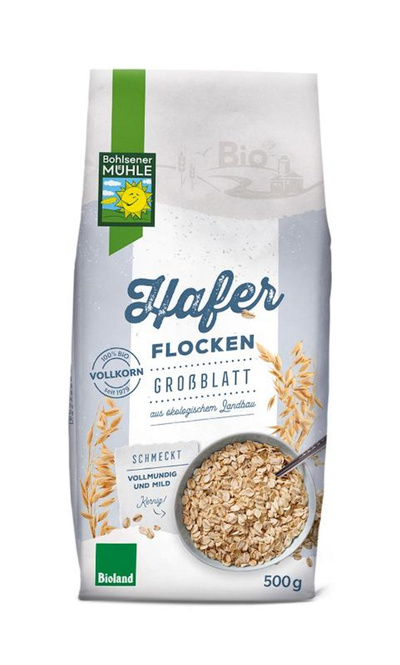 Produktfoto zu Haferflocken Großblatt BOL