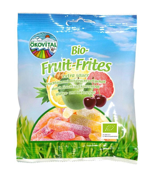 Produktfoto zu Süßes, Fruit Frites, 80g