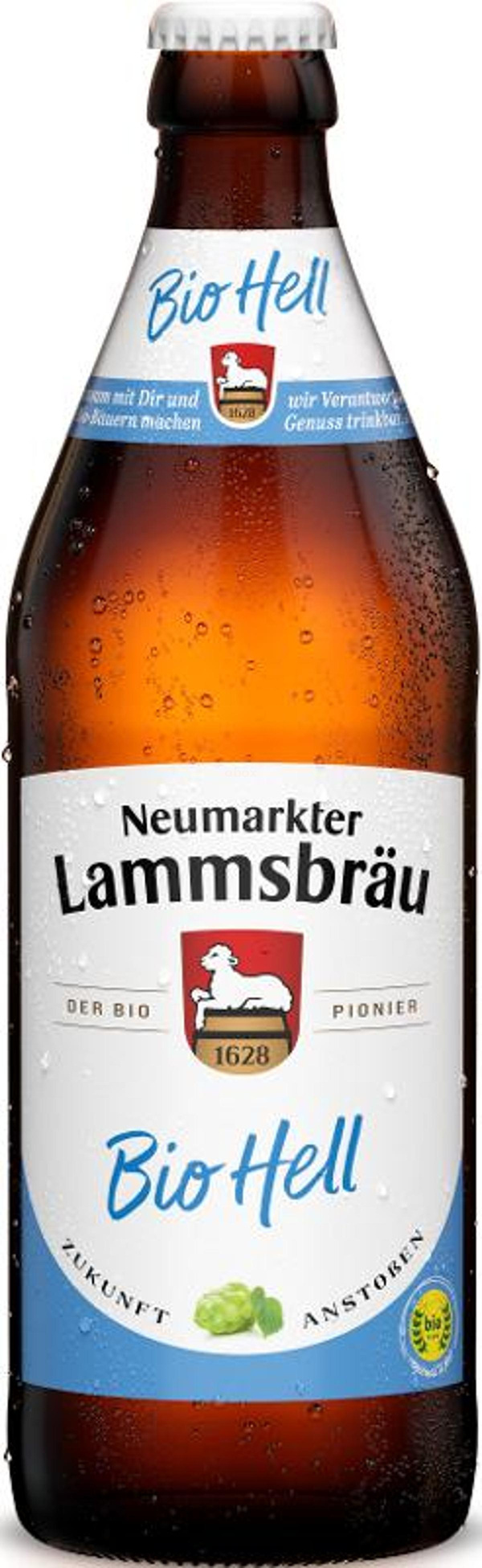 Produktfoto zu Lammsbräu Edelhell 10x 0,5 l