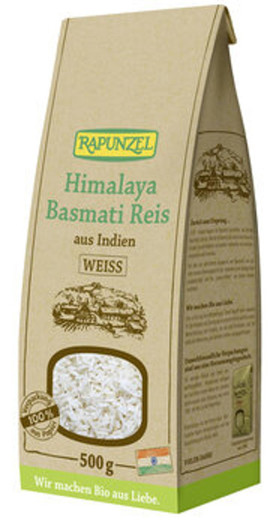 Produktfoto zu Basmati Reis, weiß, 500g