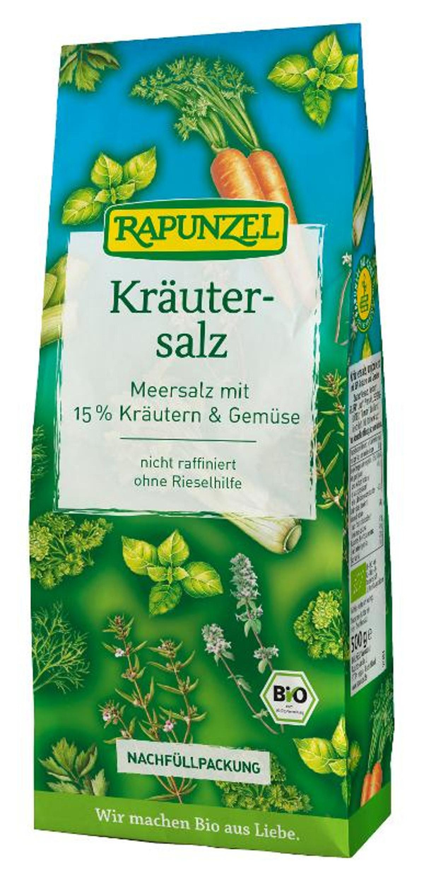 Produktfoto zu Kräutersalz Nachfüllpackung 500g