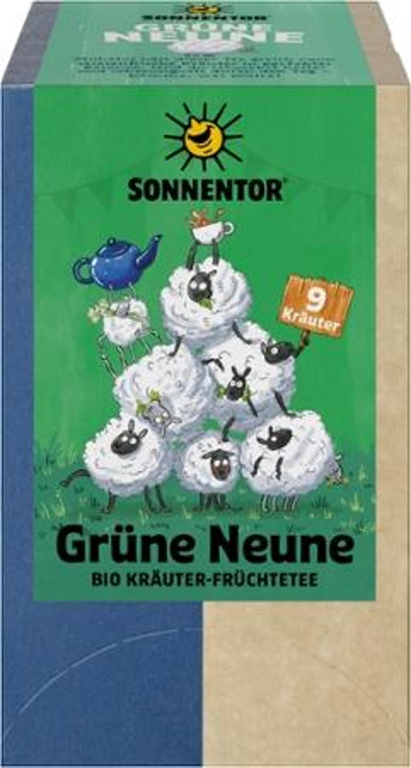 Produktfoto zu Grüne Neune Tee im Teebeutel