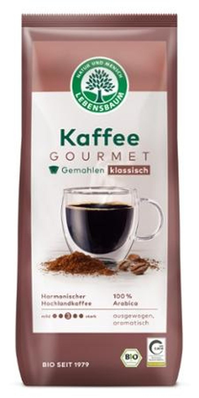 Produktfoto zu Gourmet Kaffee, 500g, gemahlen