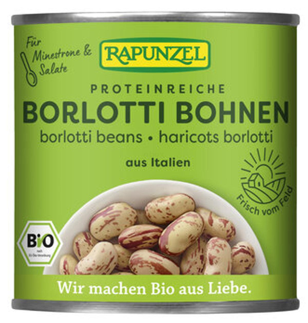 Produktfoto zu Borlotti Bohnen in der Dose