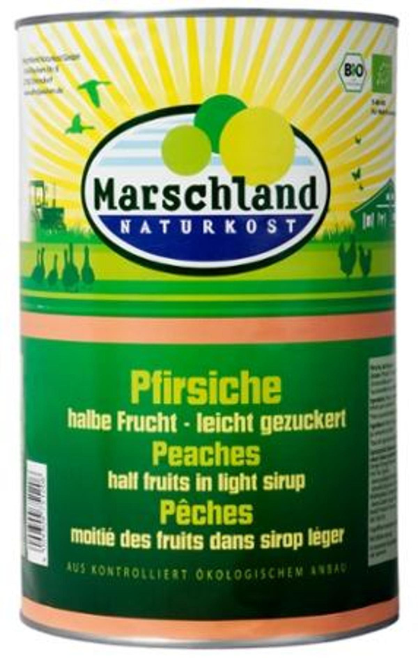 Produktfoto zu Pfirsiche halbe 4,1kg