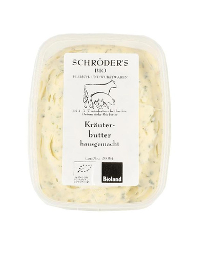 Produktfoto zu Kräuterbutter Schröder, 120g