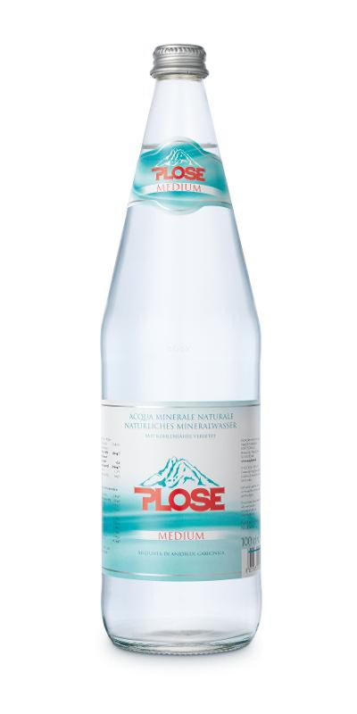 Produktfoto zu Plose Hochquellwasser medium 6 x 1l
