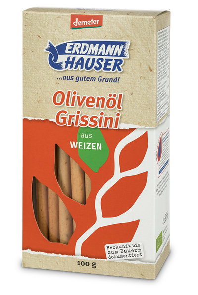 Produktfoto zu Olivenöl-Grissini, 100g