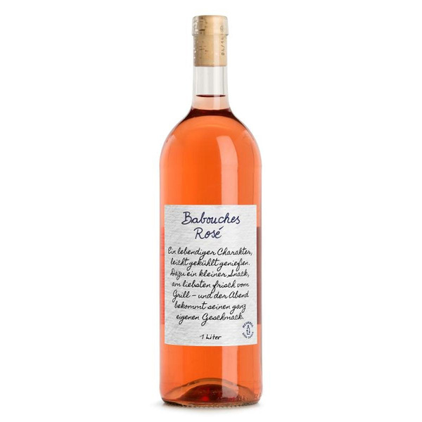 Produktfoto zu Babouches, rosé, 1l trocken