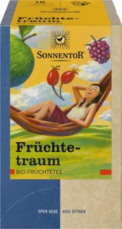 Produktfoto zu Früchtetraum Tee im Teebeutel