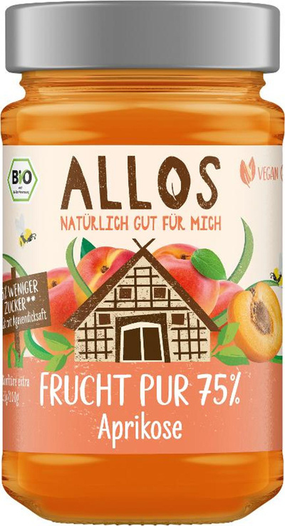 Produktfoto zu Frucht Pur Aprikose, 250g