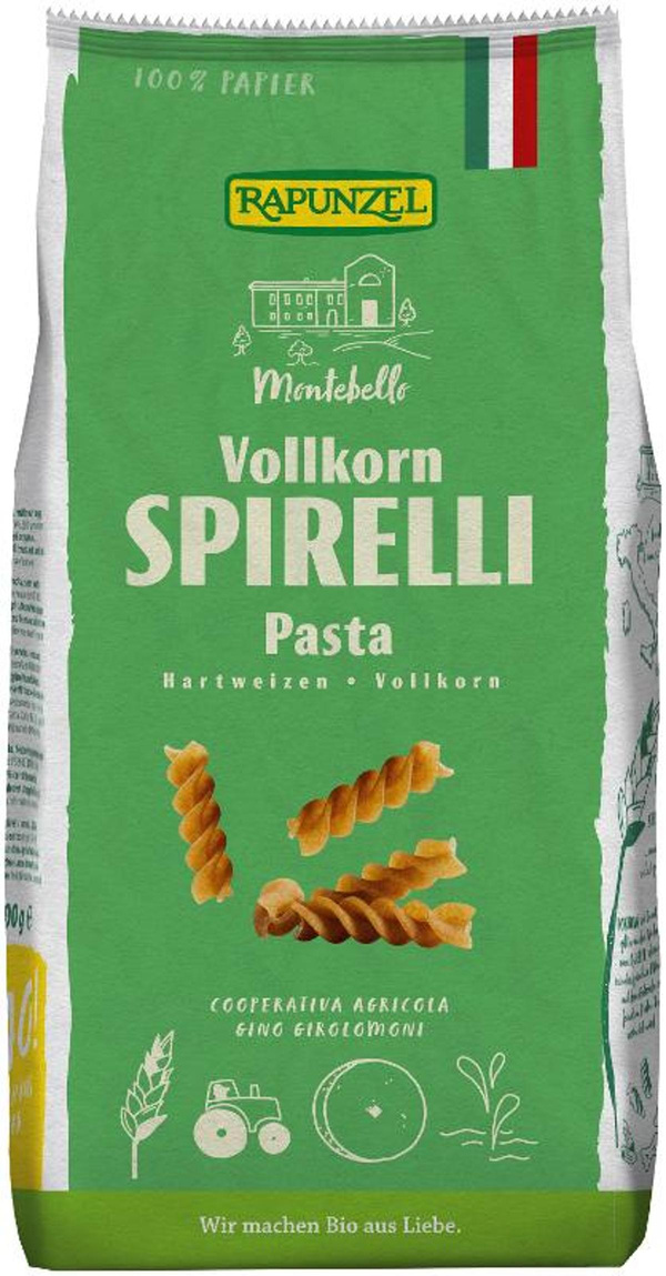 Produktfoto zu Spirelli Vollkorn,500g