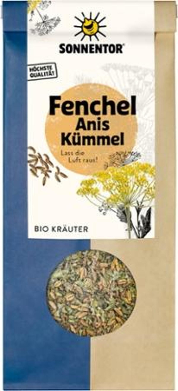 Produktfoto zu Fenchel Anis Kümmel Tee, lose