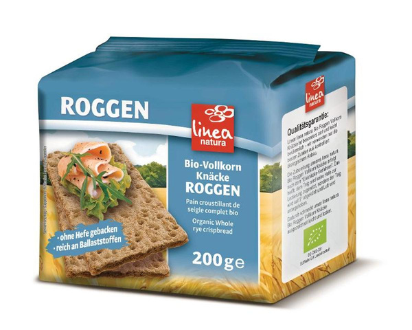 Produktfoto zu Knäckebrot, Roggen Vollkorn, 200g