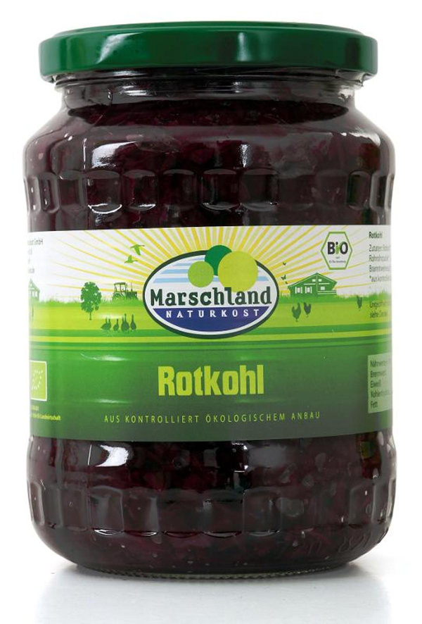 Produktfoto zu Rotkohl im Glas, 680g