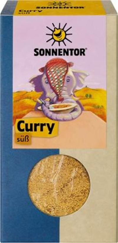 Produktfoto zu Gewürz, Curry süß, 50g