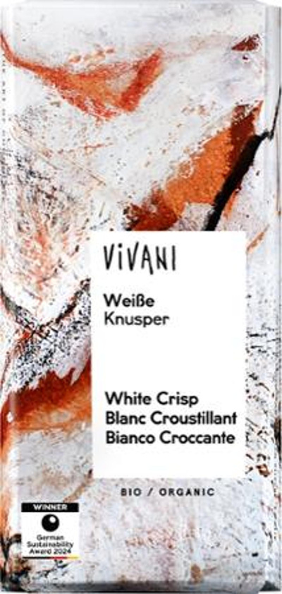 Produktfoto zu Schokolade, Weisse Knusper