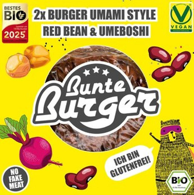 Produktfoto zu Red Bean Umami-Style Burger
