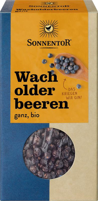 Produktfoto zu Gewürz, Wacholderbeeren SON