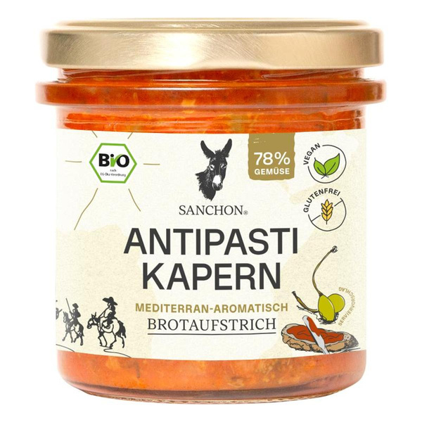 Produktfoto zu Brotaufstrich Antipasti Kapern