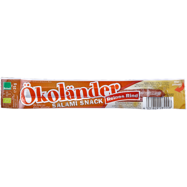 Produktfoto zu Ökoländer Salami-Snack, Rind