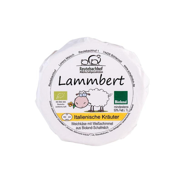 Produktfoto zu Lammbert Schaf Weichkäse italienisch