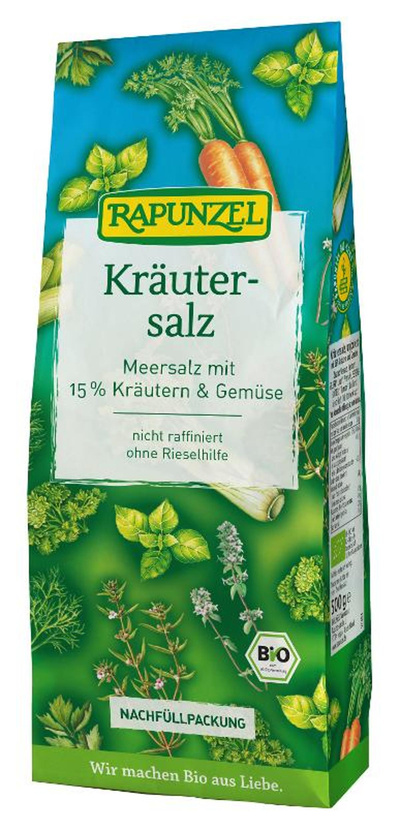Produktfoto zu Kräutersalz Nachfüllpackung 500g