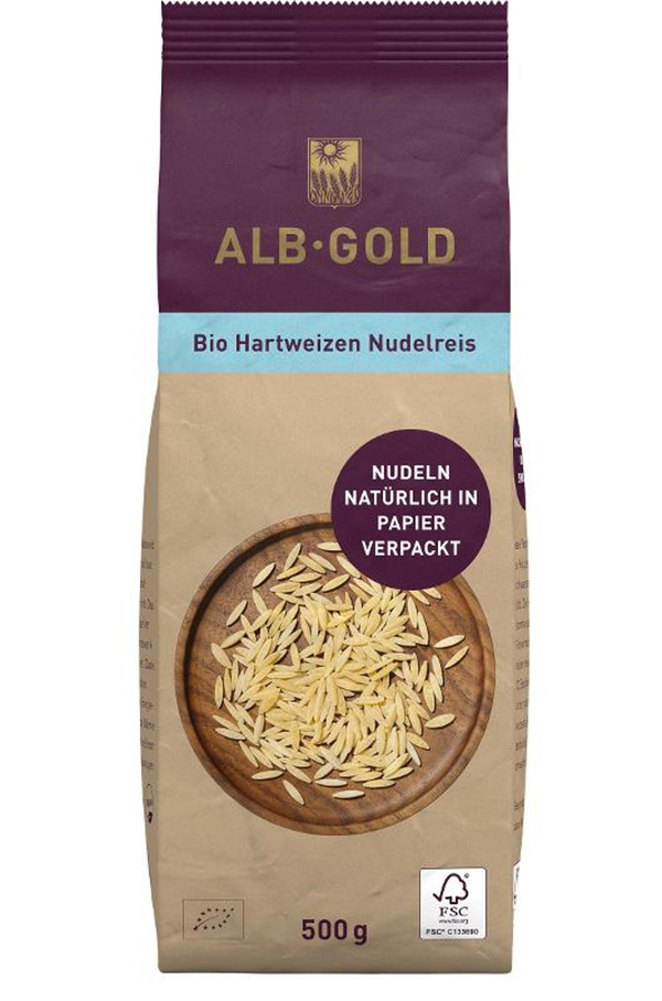 Produktfoto zu Hartweizen Nudelreis